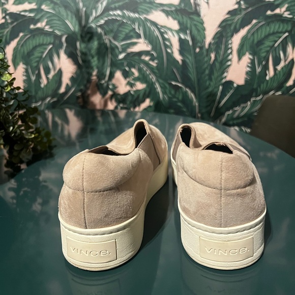 Vince Women's Warren Slip-On Sneakers - Taupe - Picture 5 of 6